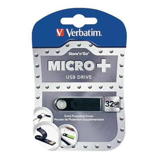 Verbatim Store 'n' Go Micro Plus 32 GB Siyah USB Bellek 5