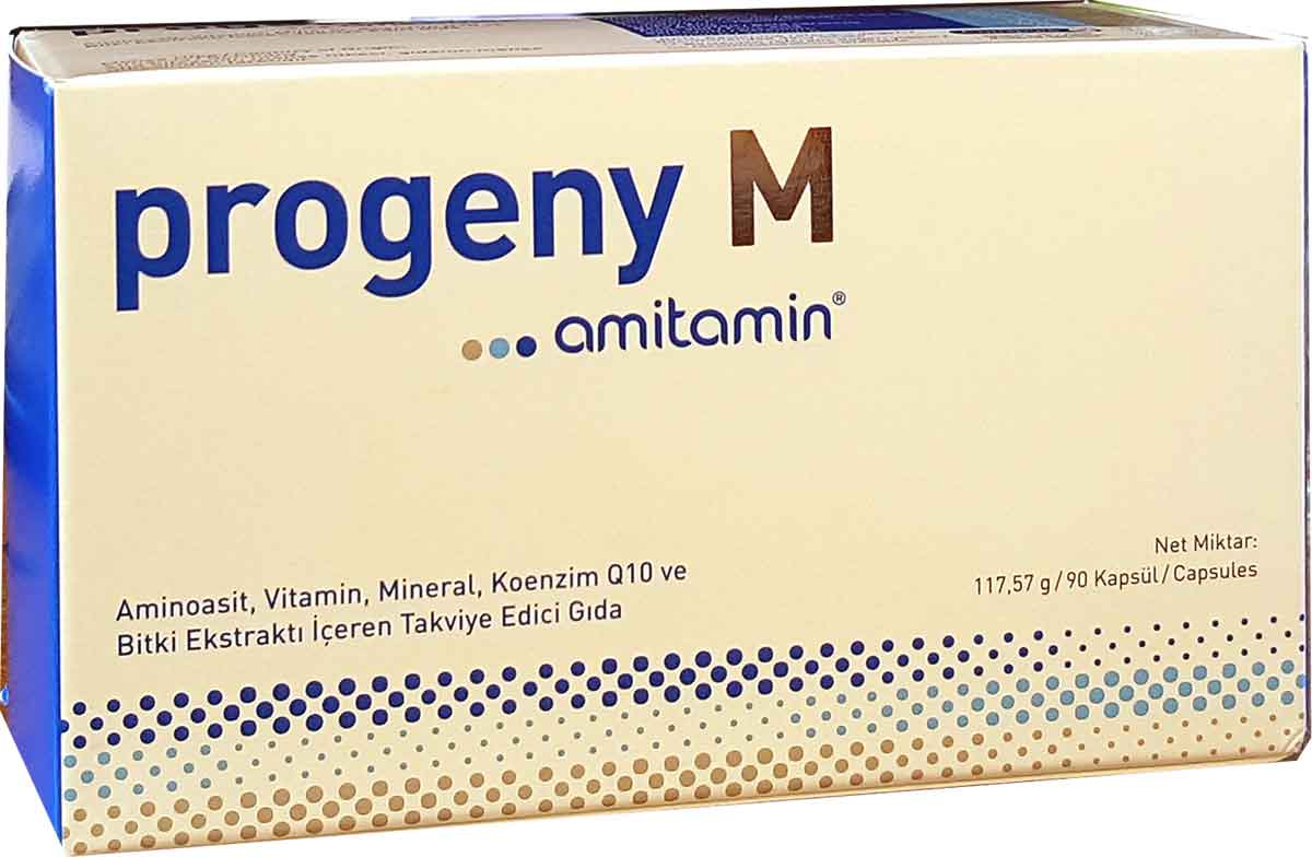 Progeny M Amitamin 90 Kapsül 3