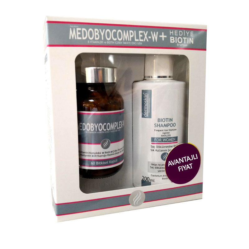 Dermoskin Medobiocomplex-K 60 Kapsül Kadın Biotin Şampuan Kullanıcı Yorumları