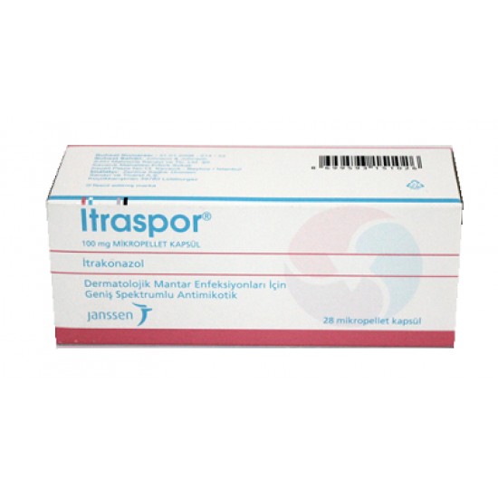 Itraspor 100 mg Mikropellet Kapsül