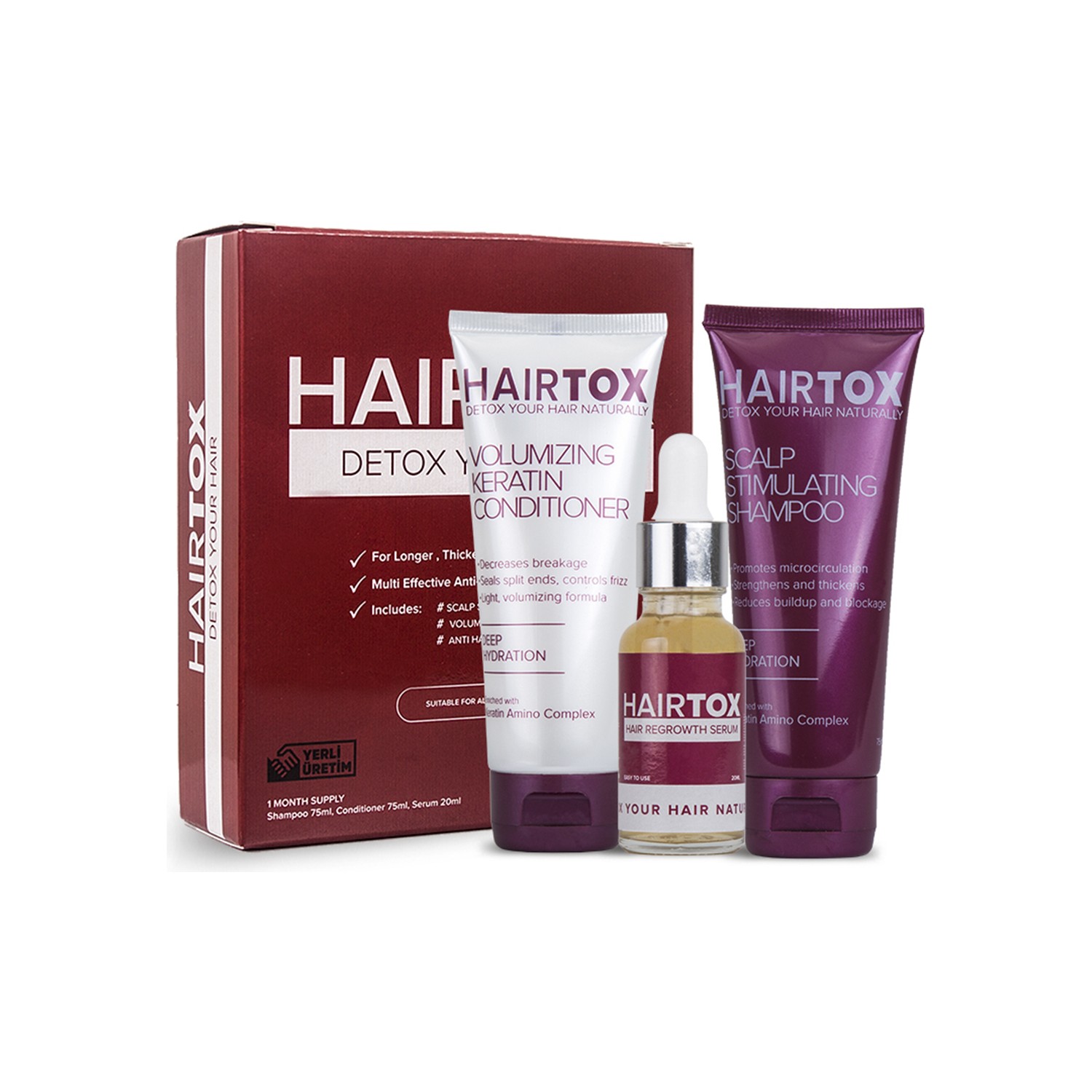 Hairtox Saç Detoks Seti Şampuan Krem ve Serum Kullanıcı Yorumları
