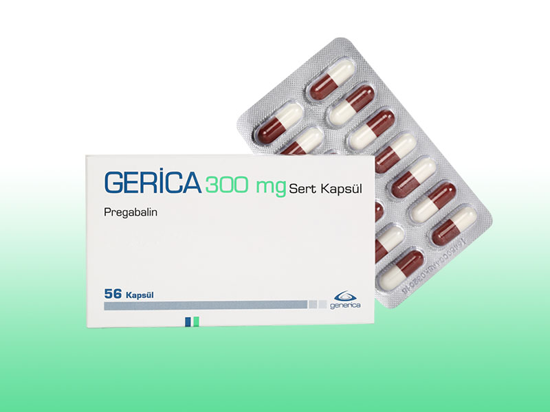 GERICA 300 mg 56 sert kapsül