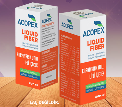 Acopex Liquit Fiber Karnıyarık Otlu Lifli Sıvı