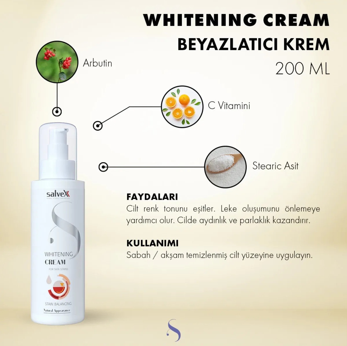 Salvex Whıtenıng Cream Beyazlatıcı Krem